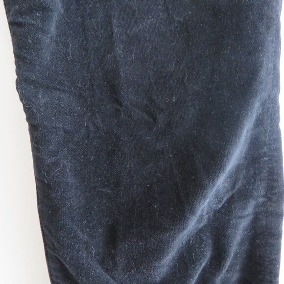 MOTHER The Charmer in My Life As A Snow Bunny Black Velvet Pants - Size 31 - Picture 7 of 14